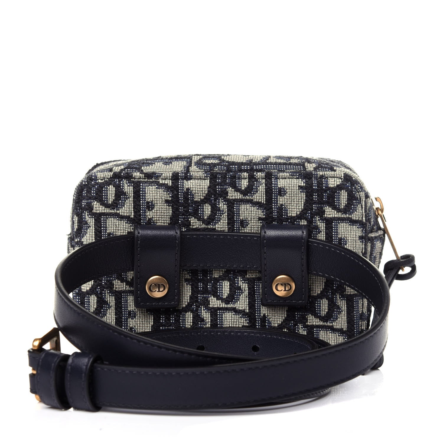 Christian Dior Oblique Belt Pouch Blue 11 of 13