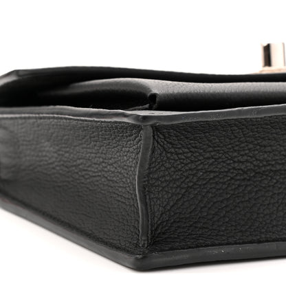 Louis Vuitton Soft Calfskin My Lockme Chain Pochette Black 8 of 9