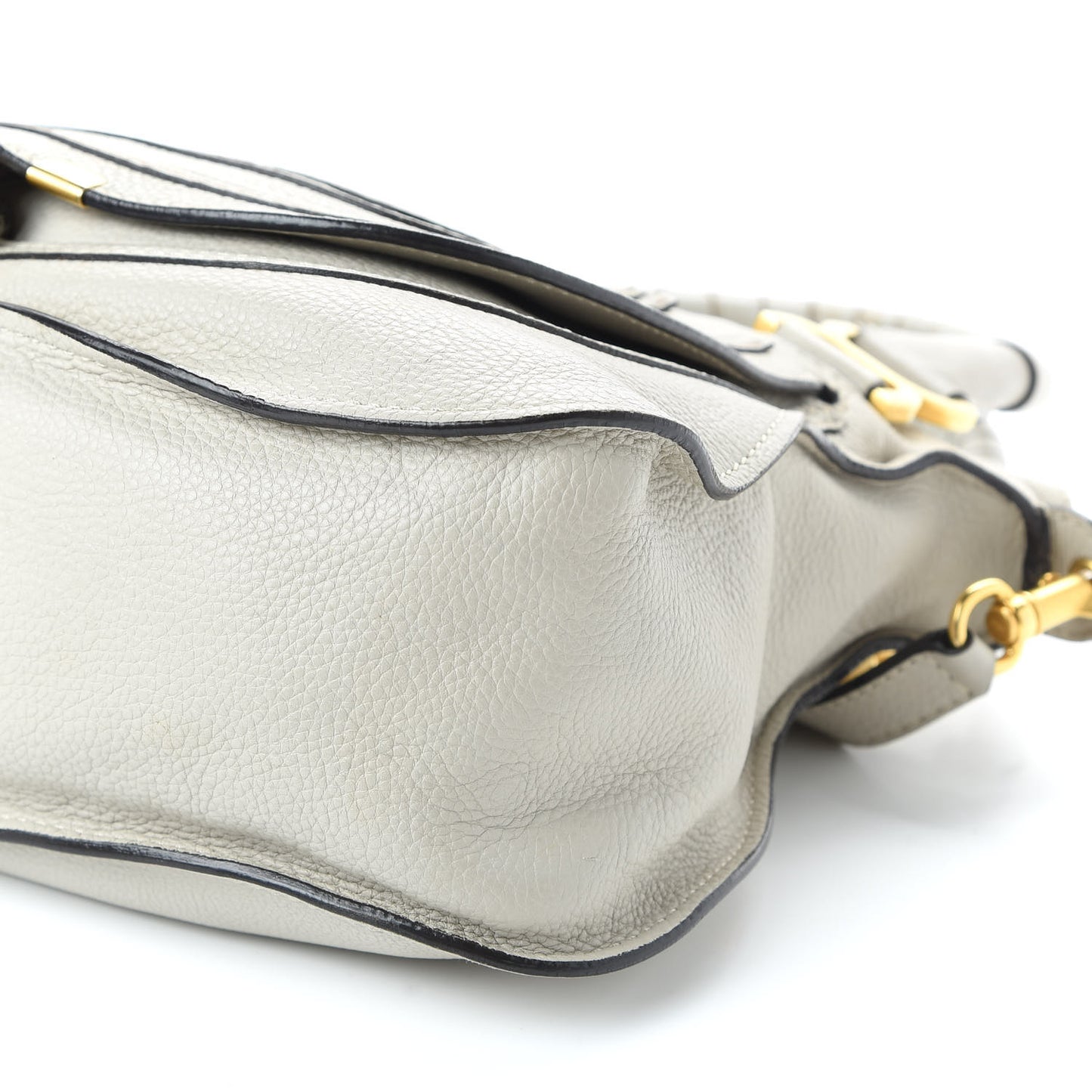 Calfskin Medium Marcie Satchel Dove
