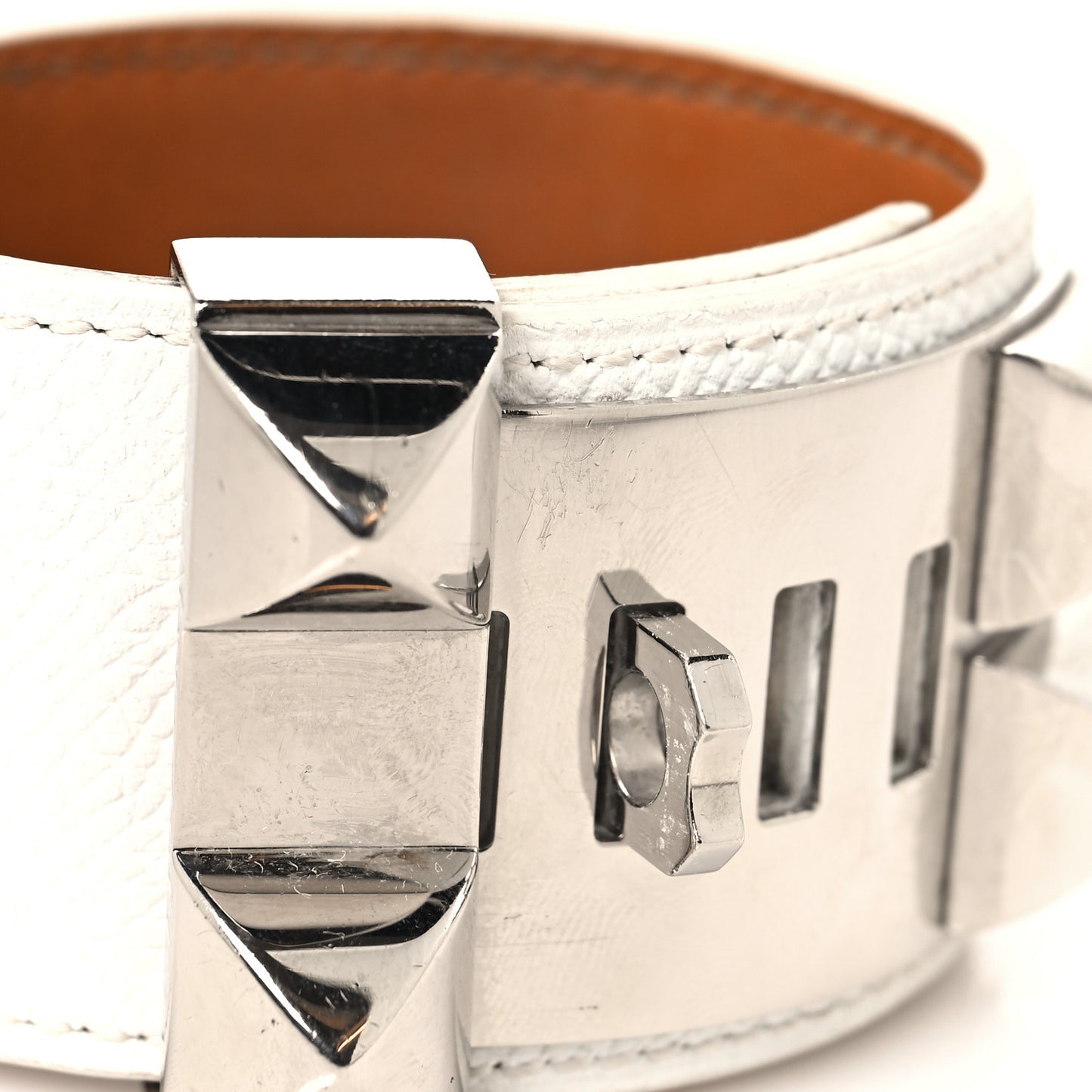 Epsom Collier de Chien CDC Bracelet S  White