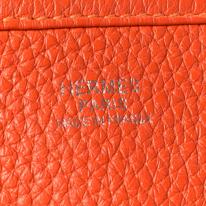 Hermes Taurillon Clemence Evelyne III GM Feu 5 of 8