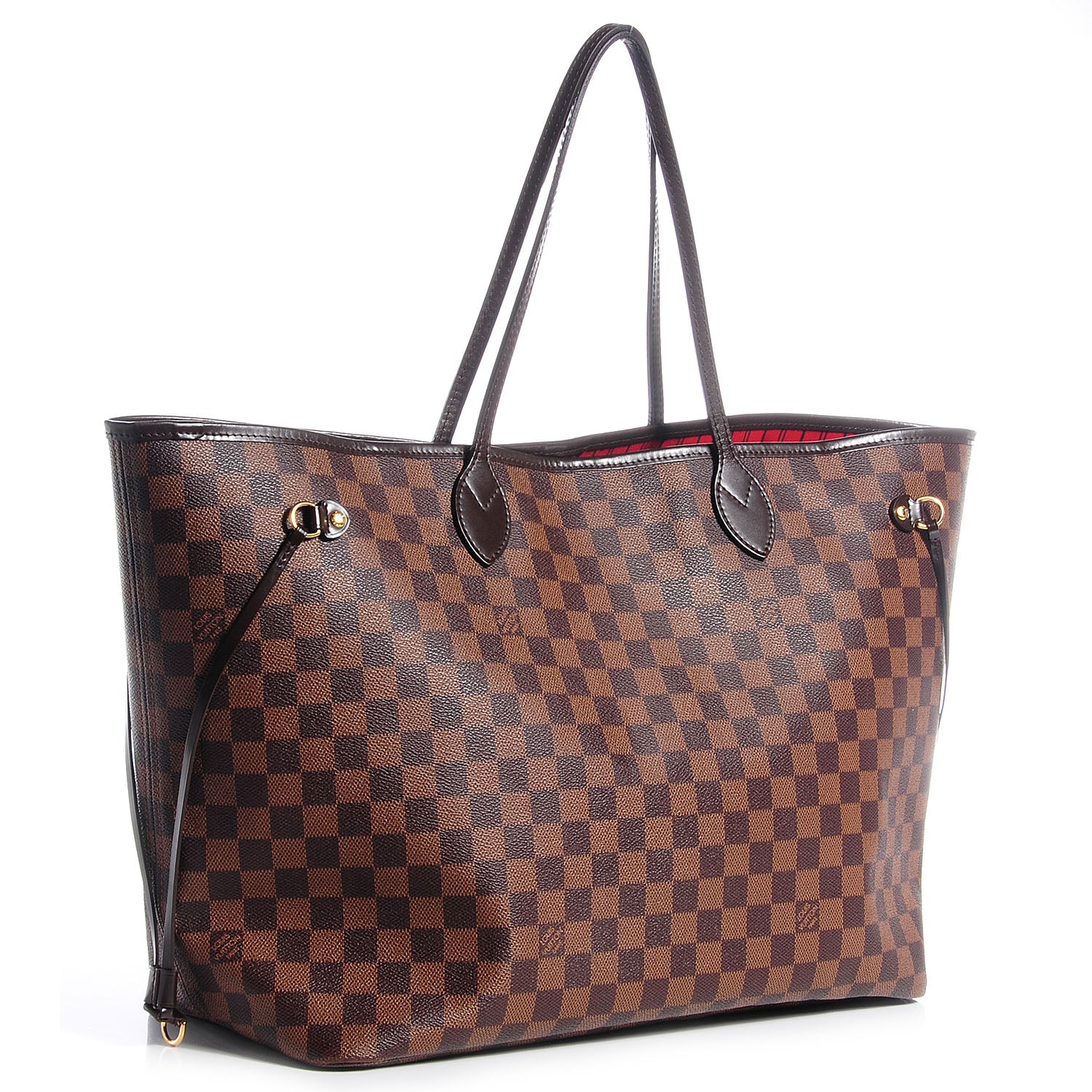 Louis Vuitton Damier Ebene Neverfull GM 3 of 7