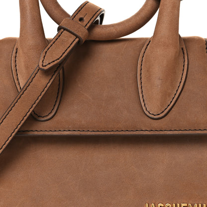 Jacquemus Suede Le Chiquito Noeud Brown 6 of 9