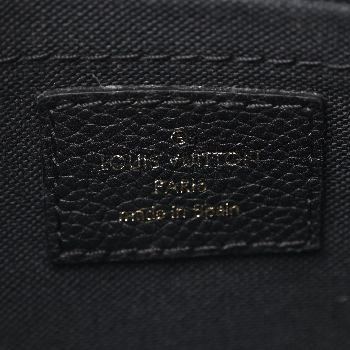 Monogram Pallas Clutch Black