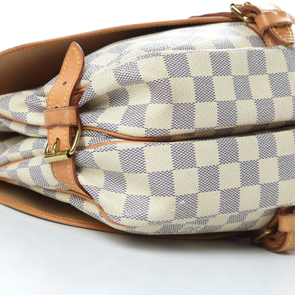Louis Vuitton Damier Azur Saumur MM 14 of 15