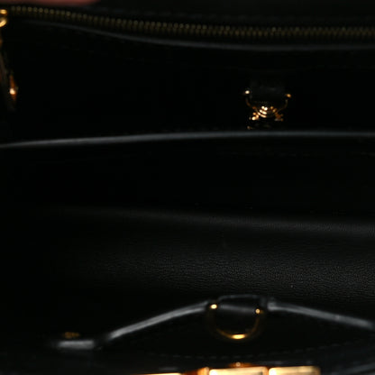 Louis Vuitton Lambskin Damier Quilt Capucines BB Matte Black 5 of 7