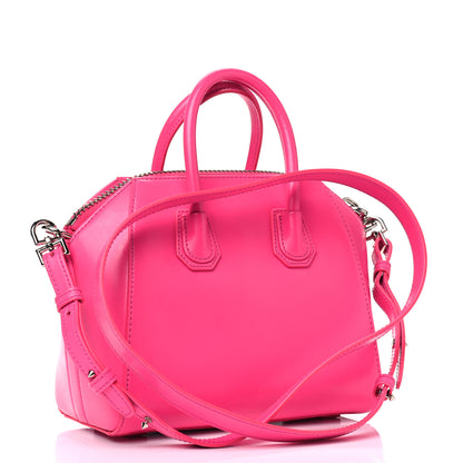 Givenchy Shiny Lord Calfskin Mini Antigona Shocking Pink 2 of 6