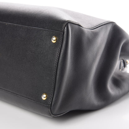 Fendi Vitello Elite Regular 2Jours Tote Black 7 of 10