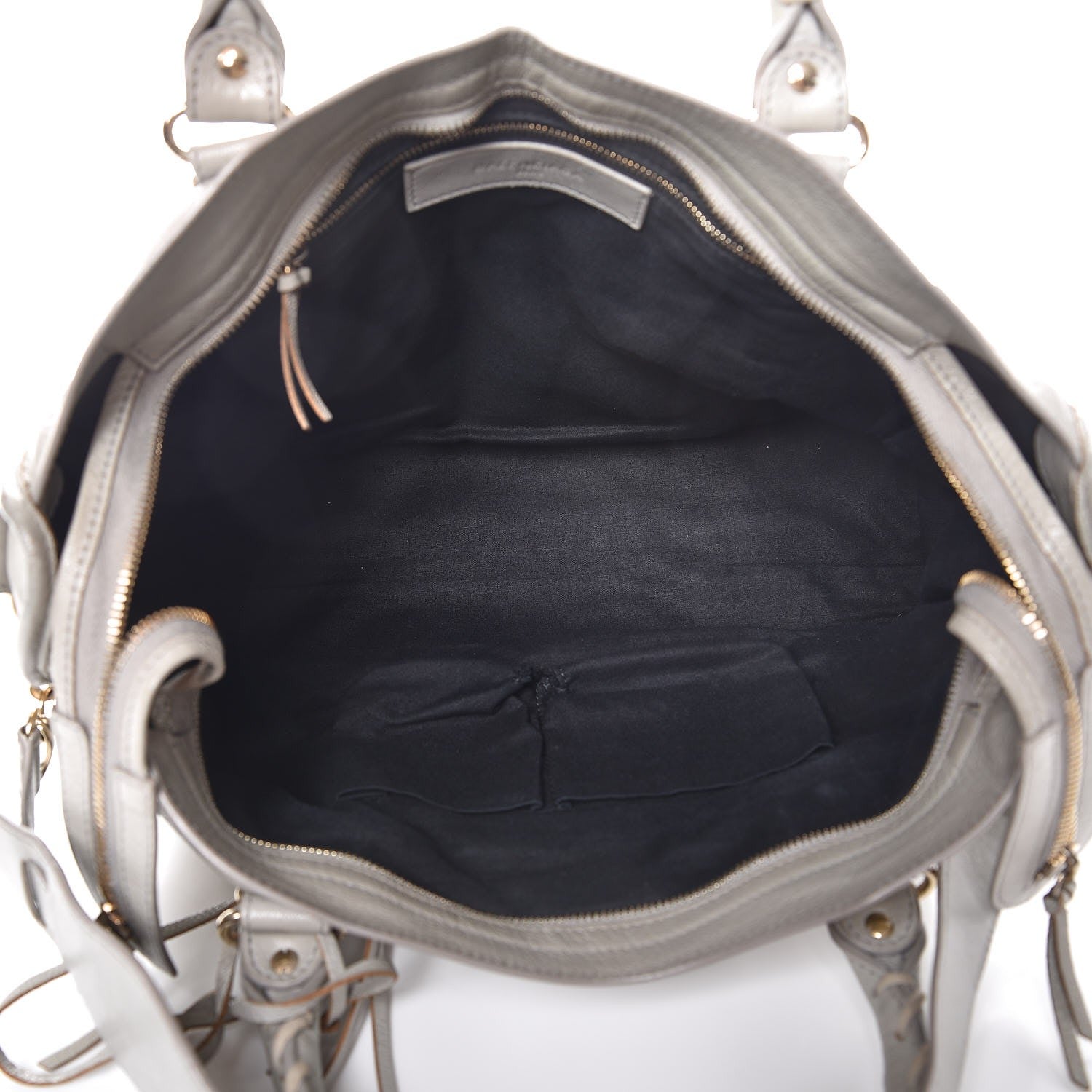 Balenciaga Chevre Gold Metallic Edge Hardware City Gris Perle 6 of 20