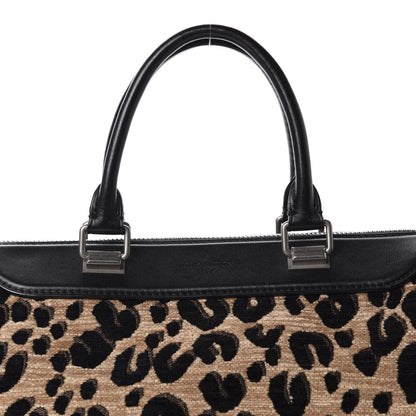 Louis Vuitton Jacquard Velvet Leopard Print Stephen Sprouse Speedy 10 of 10