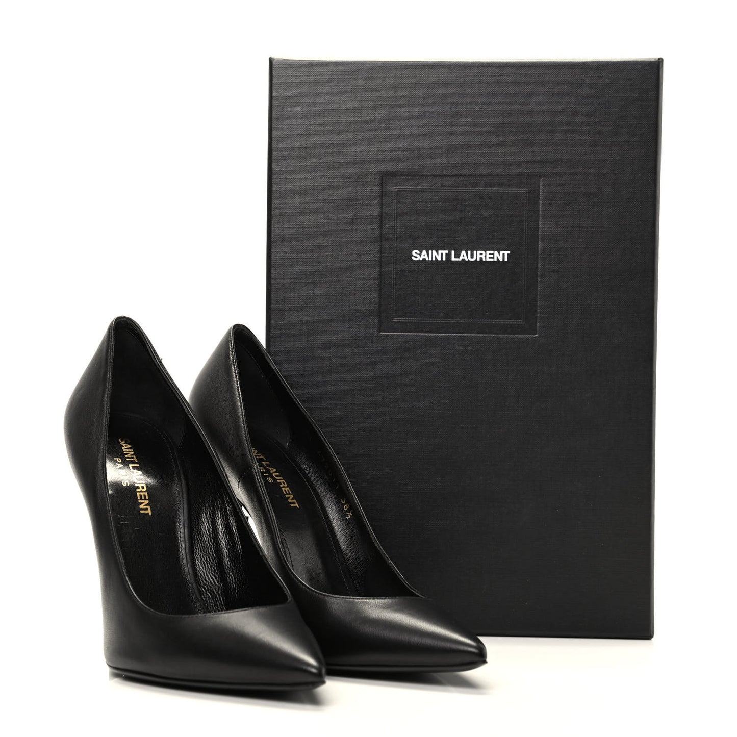 Calfskin Opyum 110 Pumps 38.5 Black
