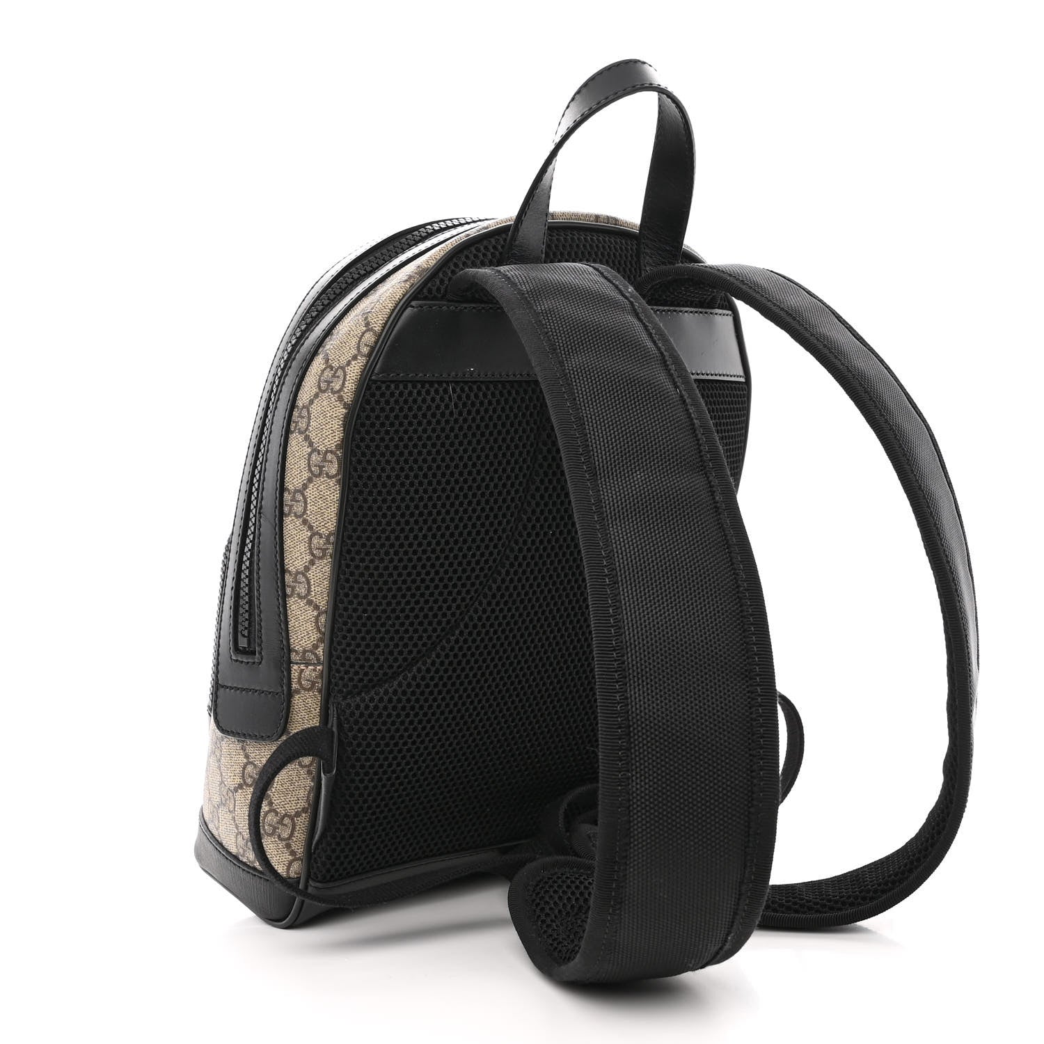 Gucci GG Supreme Monogram Small Eden Day Backpack Black 3 of 12