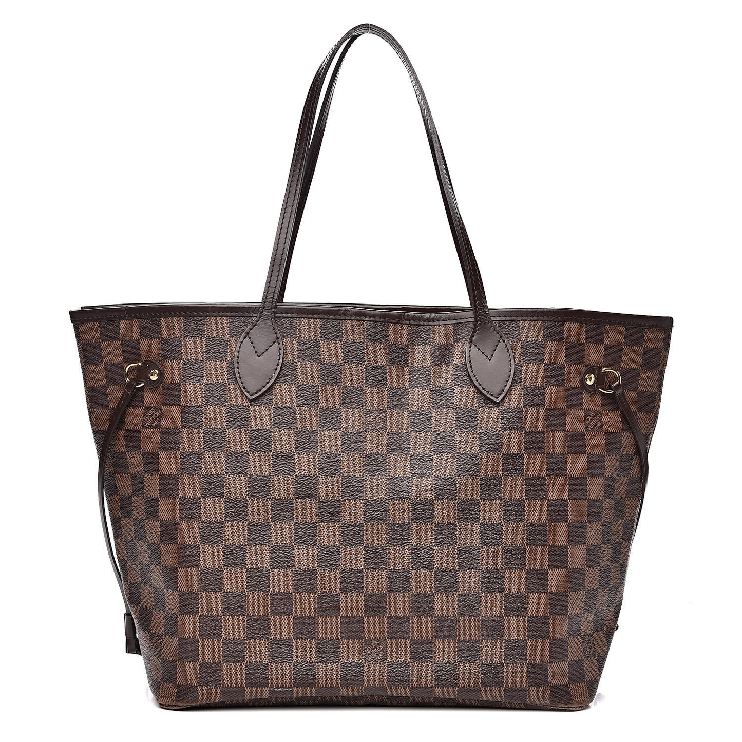 Damier Ebene Neo Neverfull MM Rose Ballerine