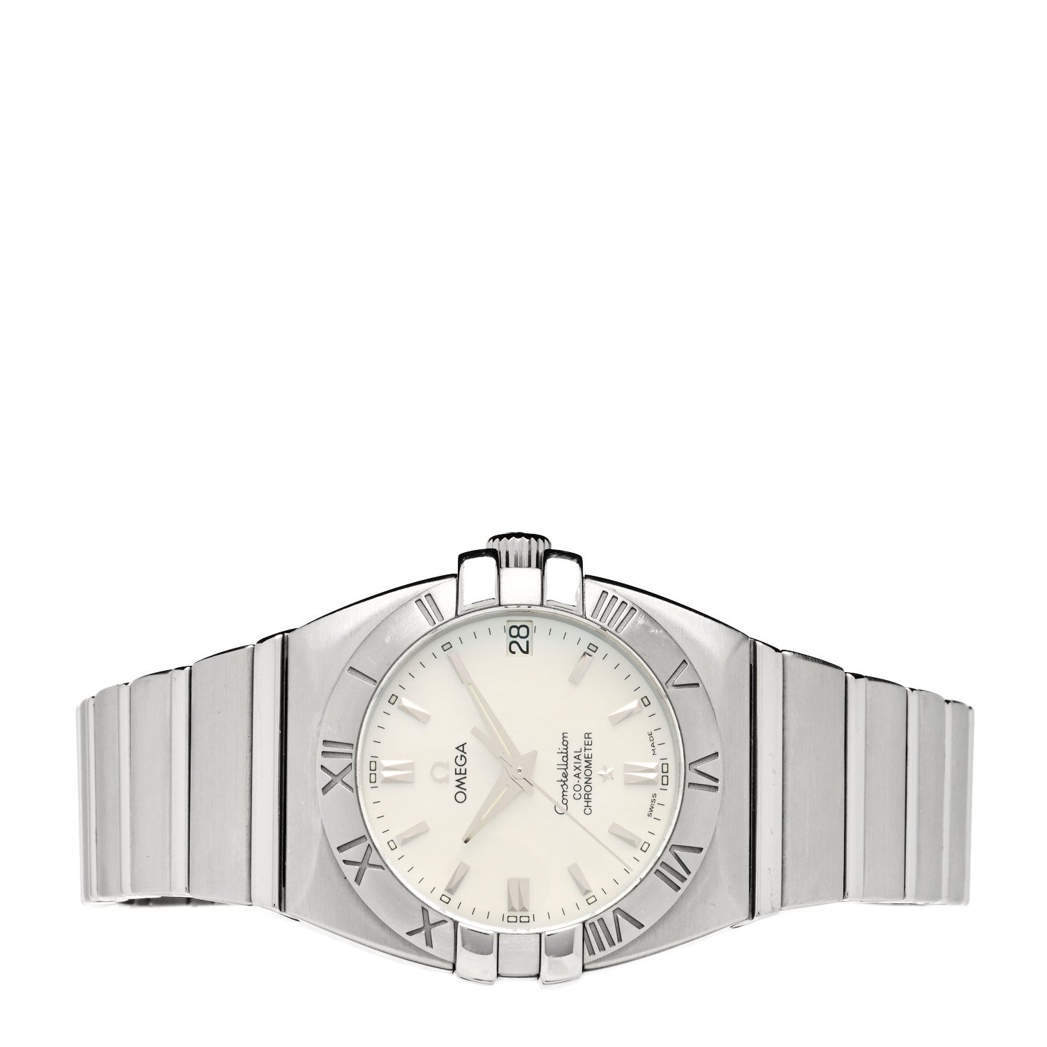 Omega Stainless Steel Mother of Pearl 31mm Constellation Double Eagle Automatic Watch 1590.70.00 2 of 5