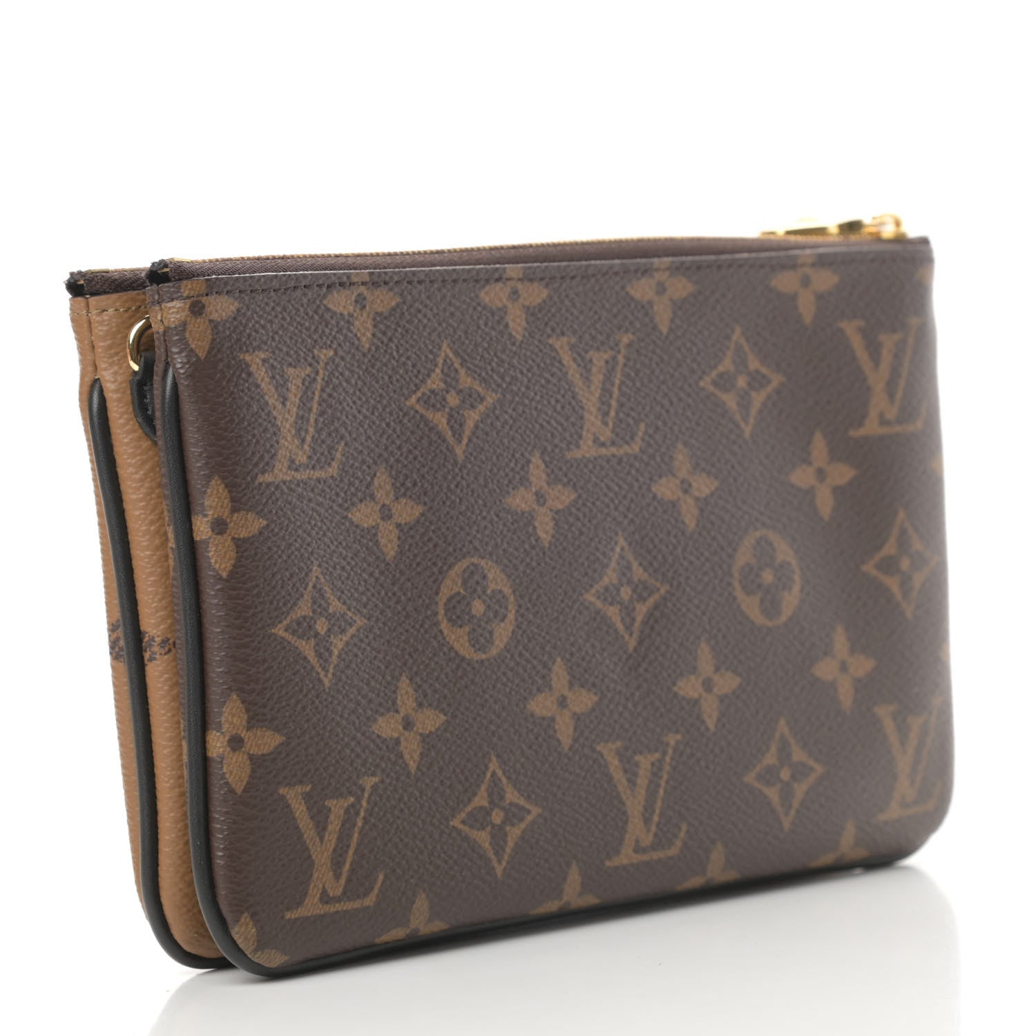 Louis Vuitton Reverse Monogram Giant Double Zip Pochette 3 of 9