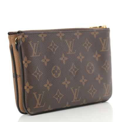 Louis Vuitton Reverse Monogram Giant Double Zip Pochette 3 of 9