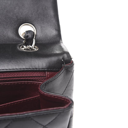 Chanel Lambskin Quilted Maxi Single Flap Black 18 of 20