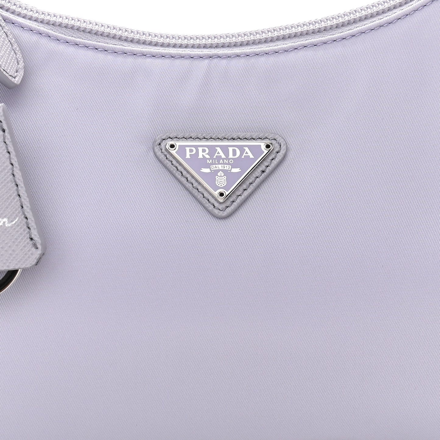 Re-Nylon Saffiano Mini Re-Edition 2000 Bag Glicine
