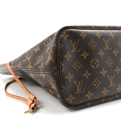 Louis Vuitton Monogram V Neverfull MM Turquoise 8 of 9