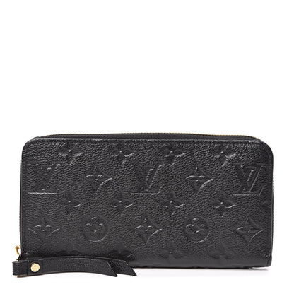 Louis Vuitton Empreinte Zippy Wallet Black 1 of 7
