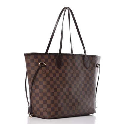 Louis Vuitton Damier Ebene Neverfull MM 3 of 15
