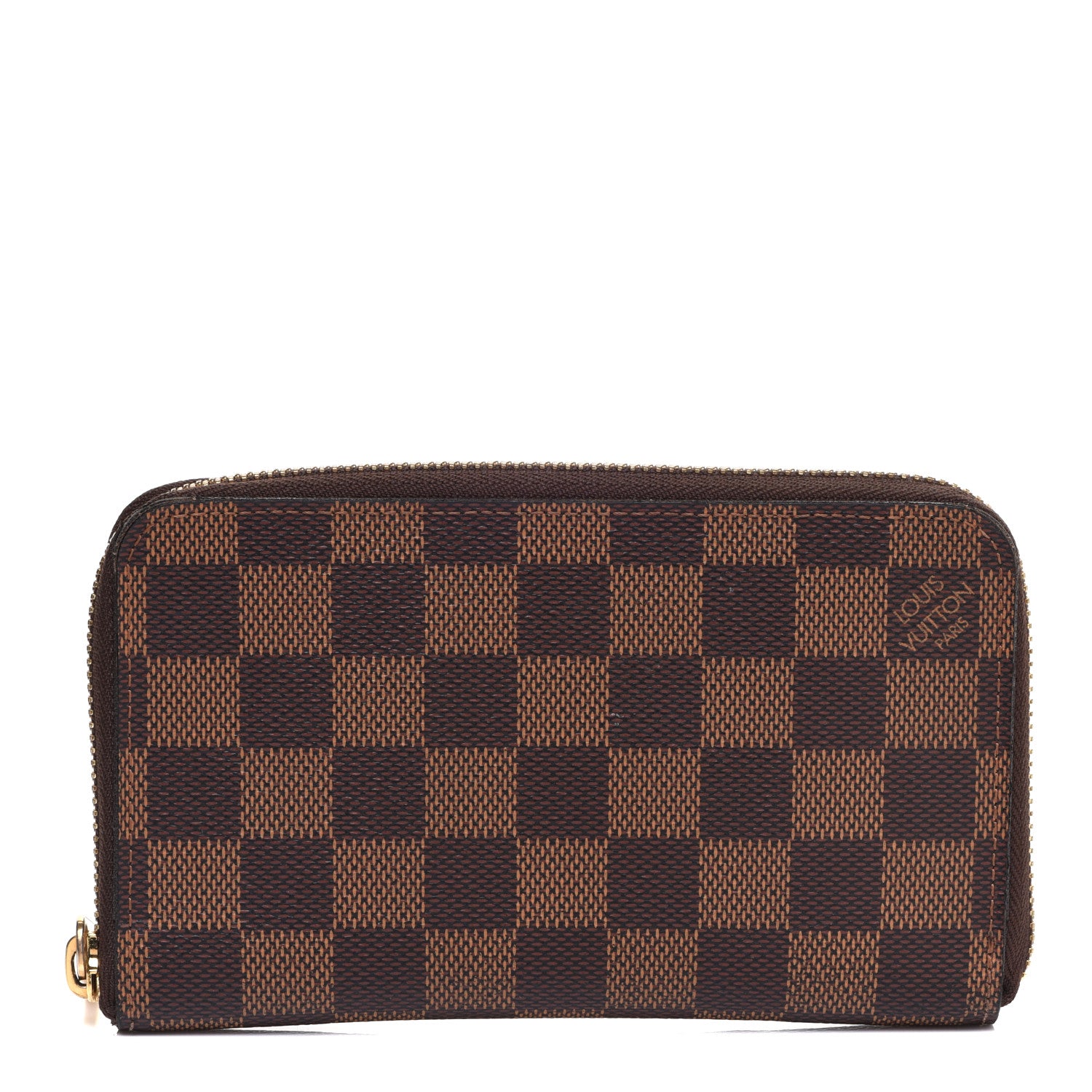 Louis Vuitton Damier Ebene Zippy Compact Wallet 1 of 8