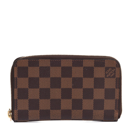 Louis Vuitton Damier Ebene Zippy Compact Wallet 1 of 8
