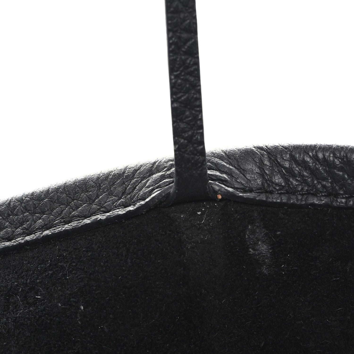 The Row Grained Calfskin Large N/S Park Tote Black 10 of 10