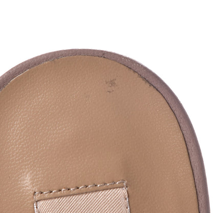 Valentino Garavani Calfskin Nappa Rockstud Ankle Strap 65mm Pumps 39.5 Alpaca Poudre 8 of 9
