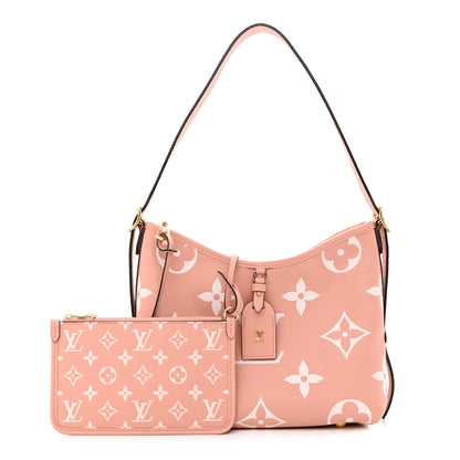 Louis Vuitton Empreinte Monogram Giant CarryAll PM Trianon Pink Cream 1 of 12