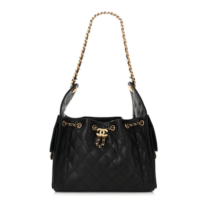 Chanel Caviar Quilted Small Chanel 25 Handbag Black 1 of 11