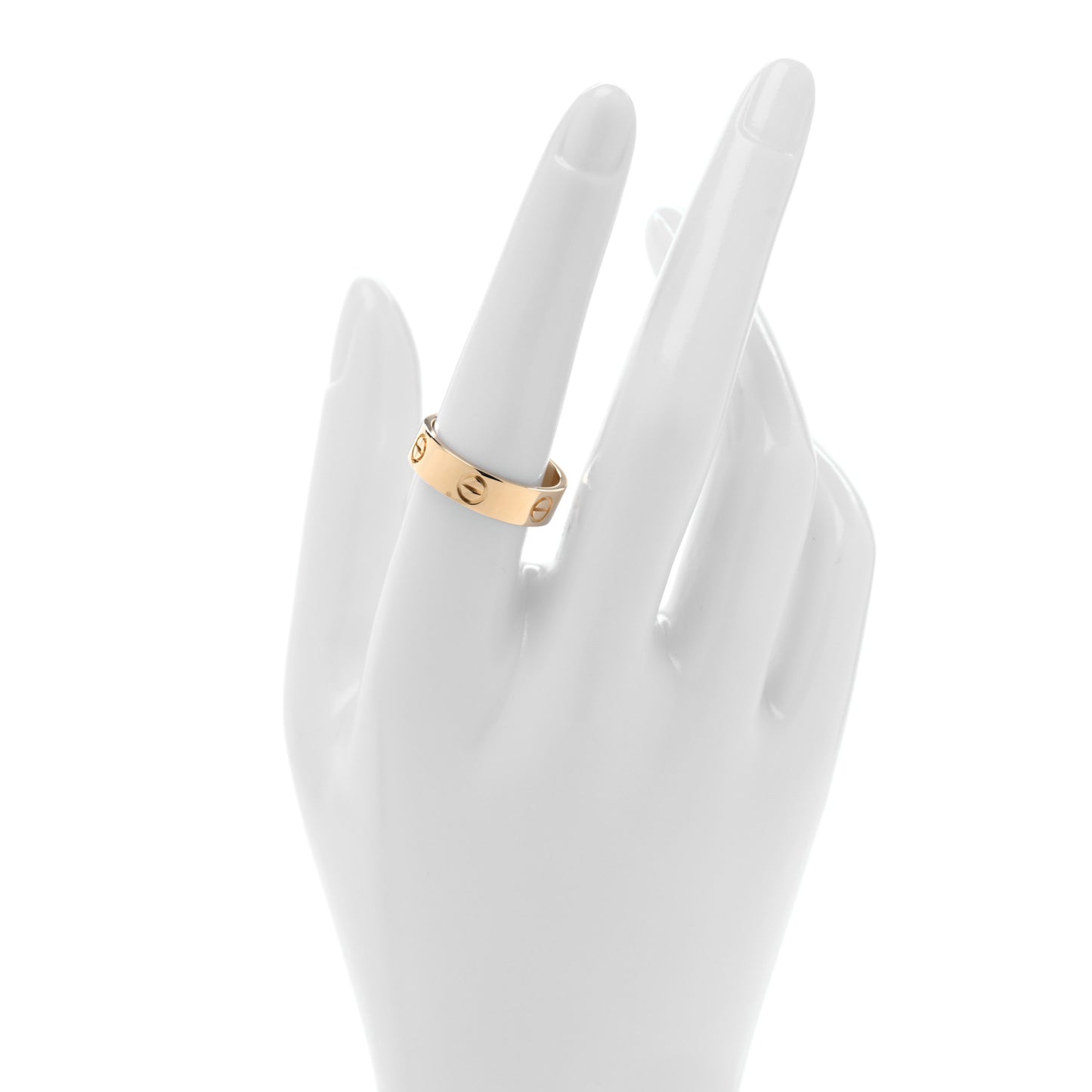 18K Yellow Gold 5.5mm LOVE Ring 57 8