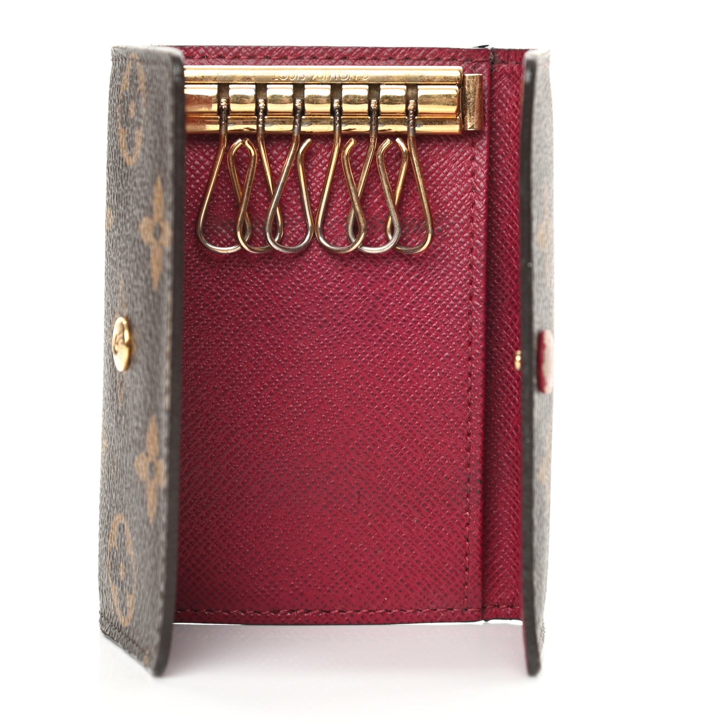 Monogram 6 Key Multicles Holder Fuchsia