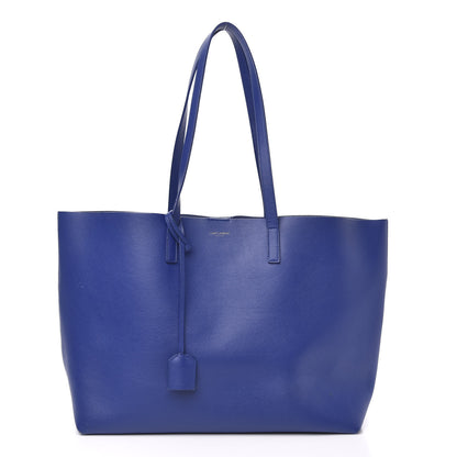 Saint Laurent Calfskin Large Shopping Tote Ultramarine 3 of 11