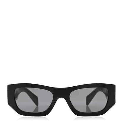 Prada Acetate Pillow Sunglasses SPR A01 Black 2 of 9