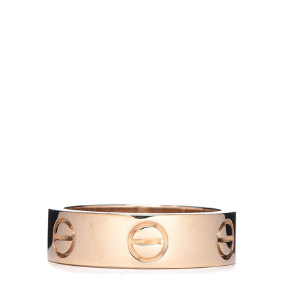 Cartier 18K Yellow Gold 5.5mm LOVE Ring 52 6 3 of 4