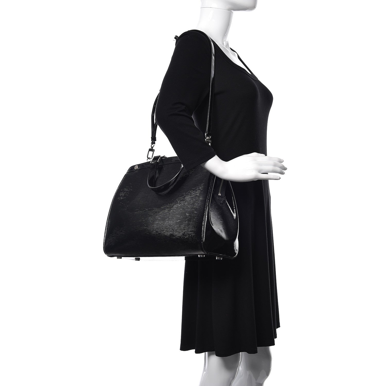 Louis Vuitton Electric Epi Brea MM Black 3 of 9