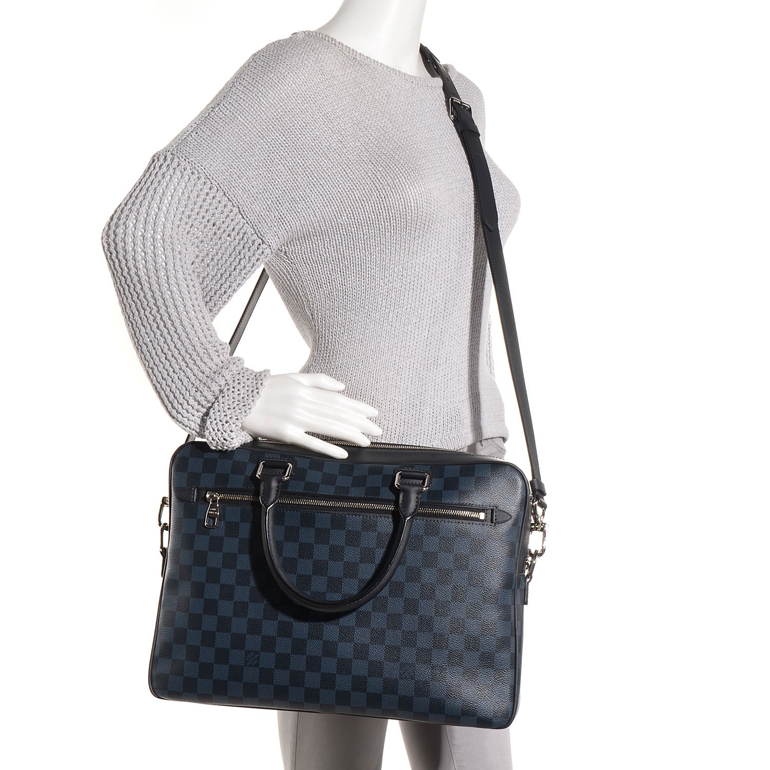 Louis Vuitton Damier Cobalt Porte Document Business 2 of 7