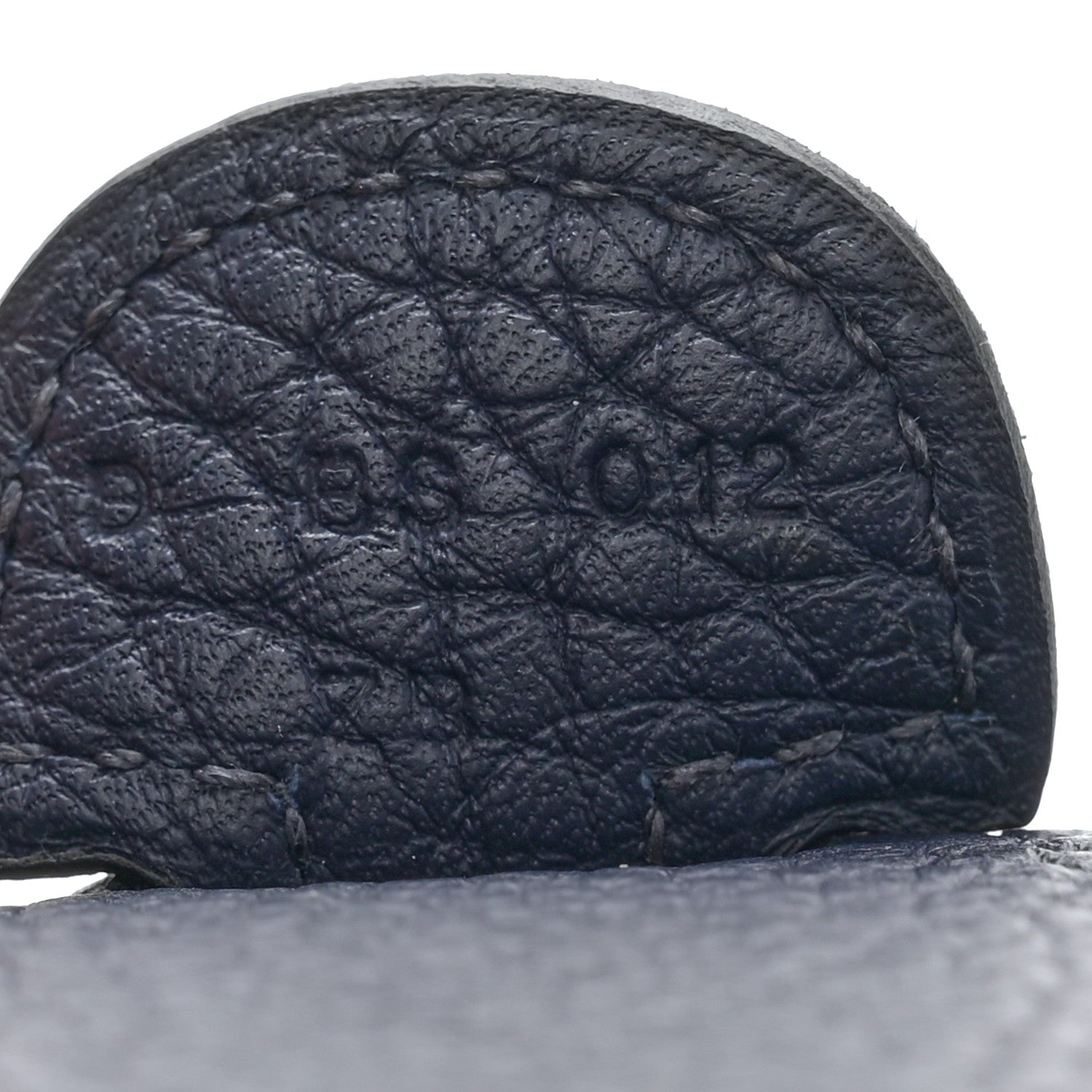Hermes Taurillon Clemence Evelyne III PM Bleu Nuit 6 of 10