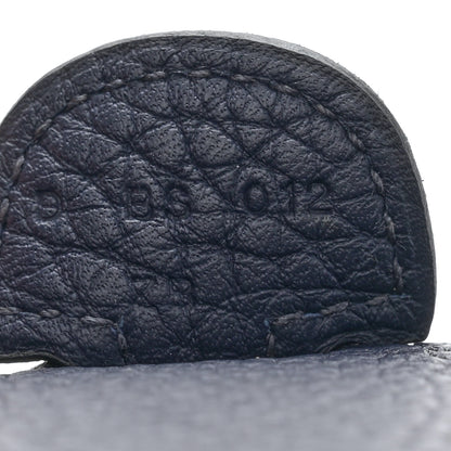 Hermes Taurillon Clemence Evelyne III PM Bleu Nuit 6 of 10