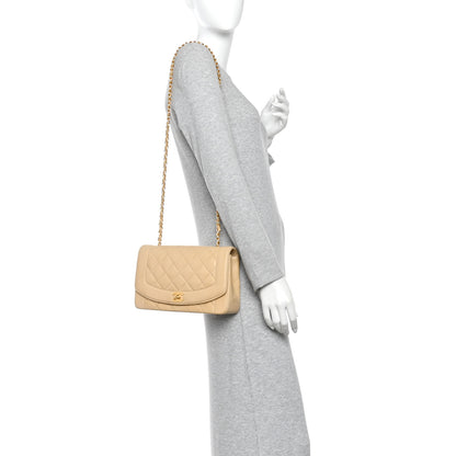 Chanel Lambskin Quilted Medium Single Flap Beige 2 of 11