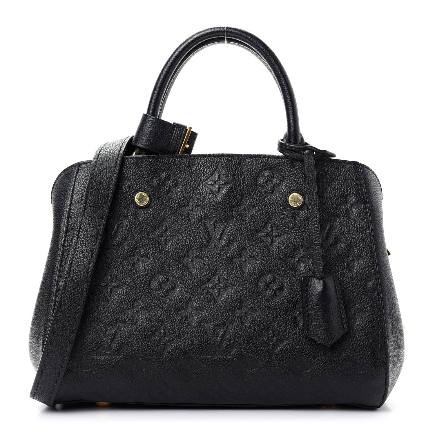 Louis Vuitton Empreinte Montaigne BB Black 1 of 8