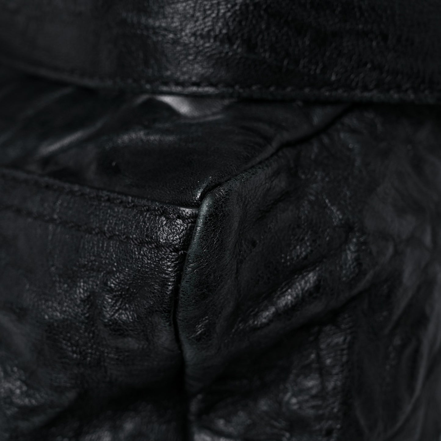Tumbled Sheepskin Medium Pandora Black