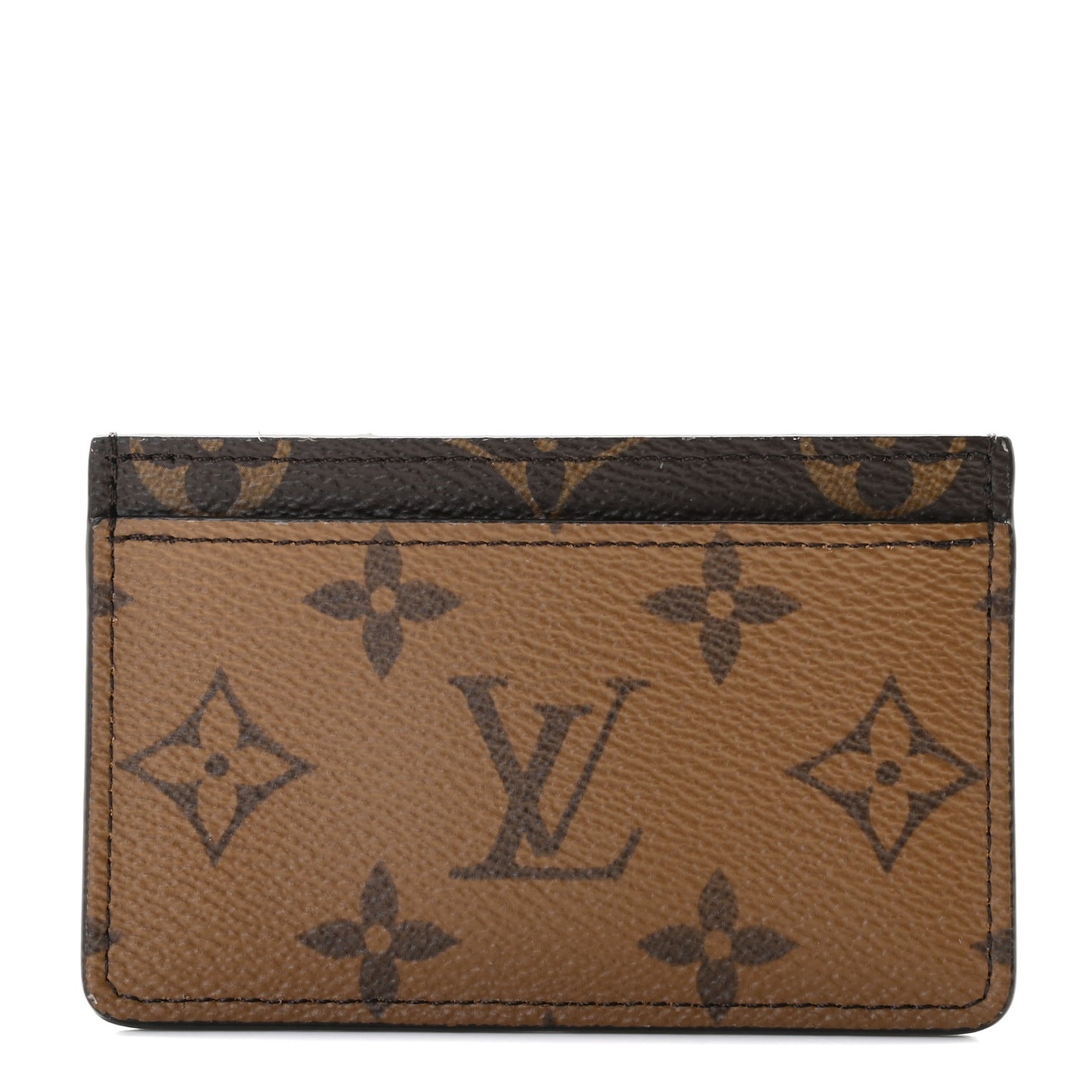 Reverse Monogram Card Holder