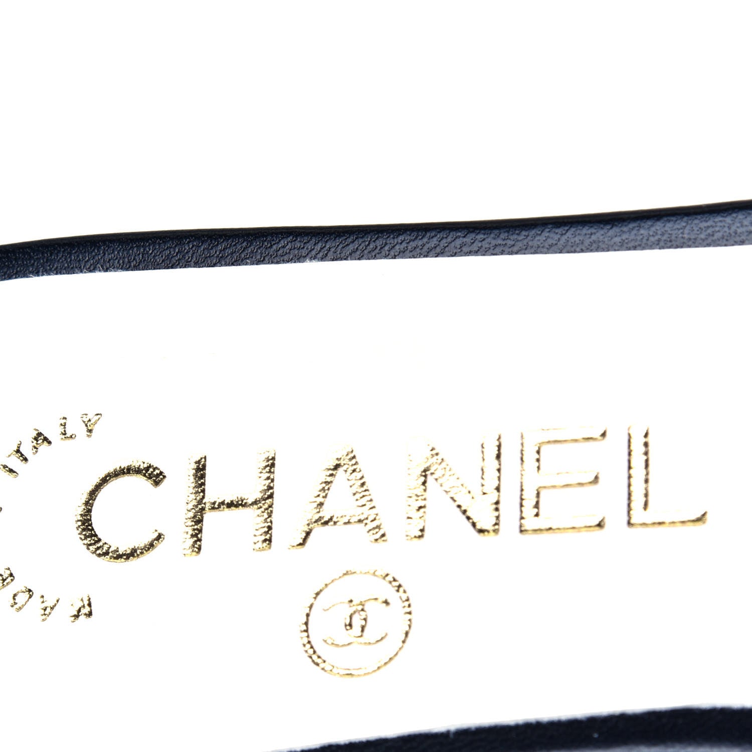 Chanel Pearl Embroidery CC Mules 36 Black White 6 of 6