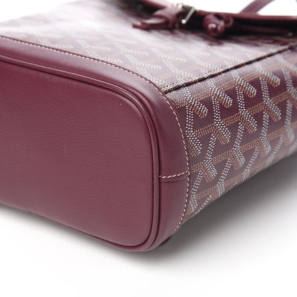 Goyard Goyardine Calfskin Mini Alpin Backpack Bordeaux 7 of 8