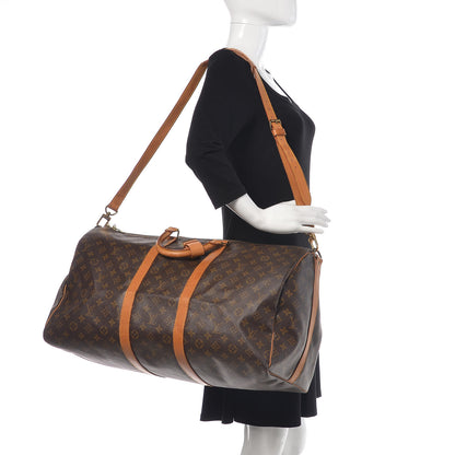 Louis Vuitton Monogram Keepall Bandouliere 55 2 of 16