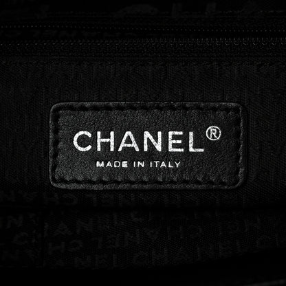 Chanel Caviar Square Stitched Large Satchel Black 6 of 10