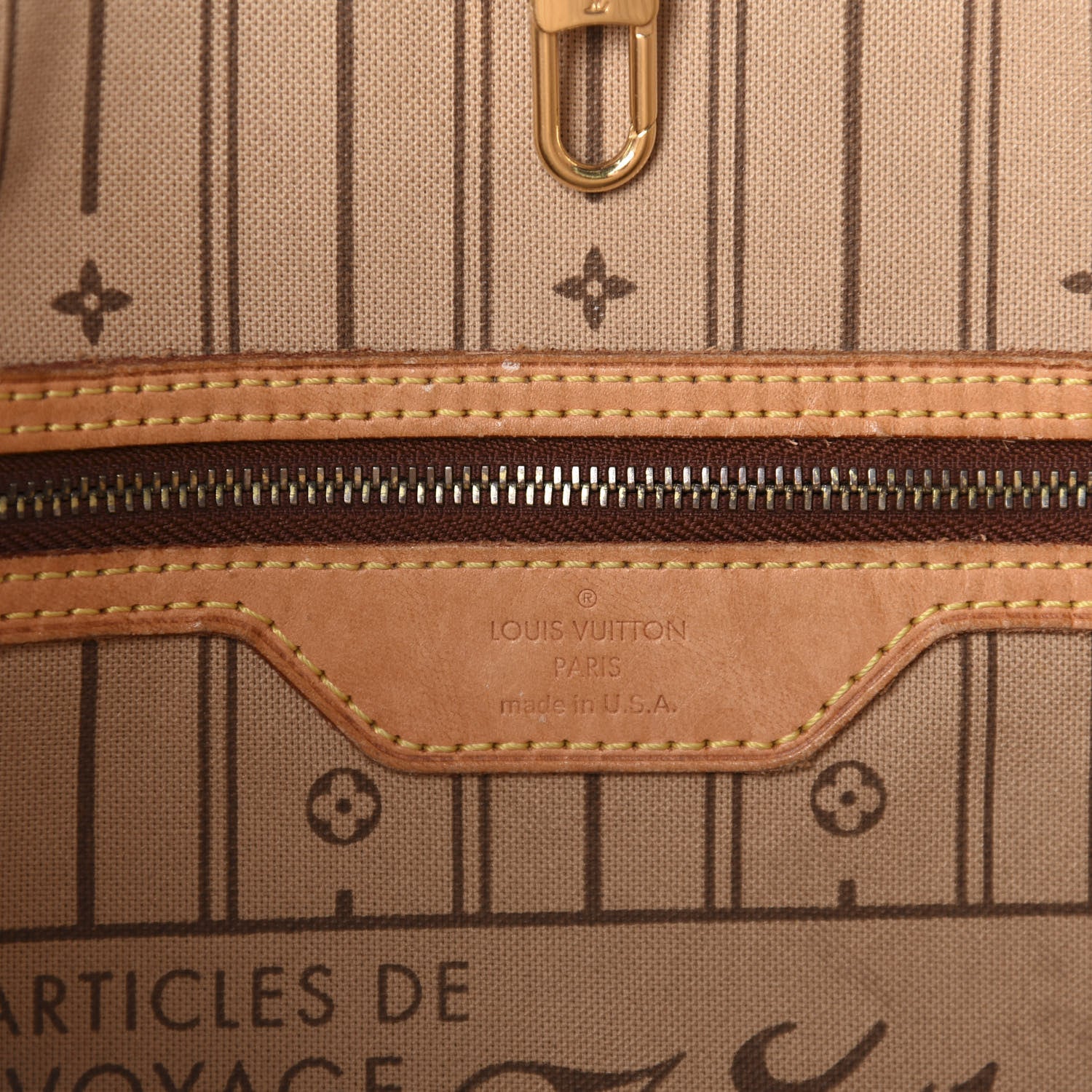 Louis Vuitton Monogram Neverfull MM 10 of 14
