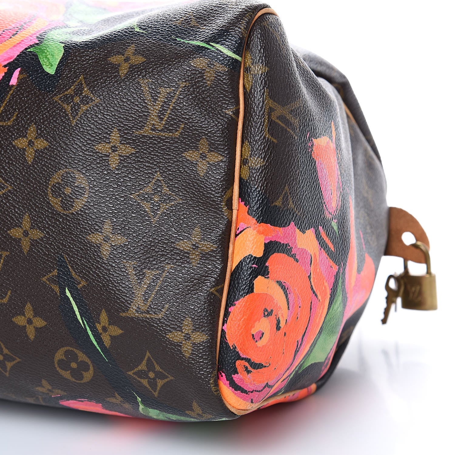 Louis Vuitton Monogram Roses Speedy 30 19 of 19